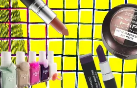 MAC lipsticks, Hard Candy nail polishes and L’Oréal HiP eyeshadow duo
