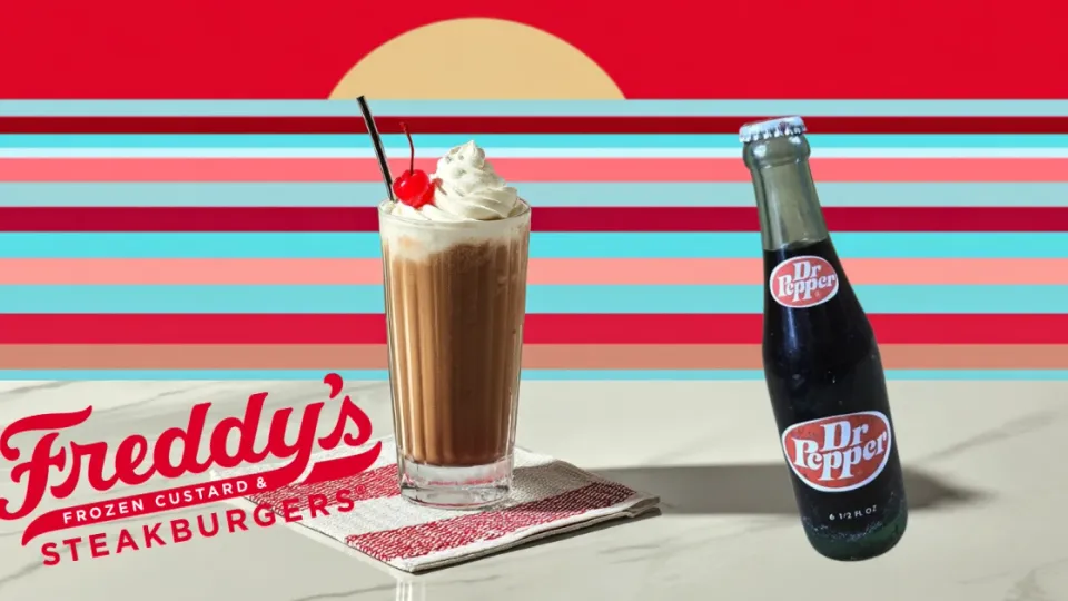 Freddy's Drops the Coolest Summer Collab with Dr Pepper Frost