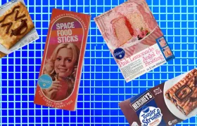 Pillsbury Space Food Sticks, Toaster Strudel and Pink Lemonade cake boxes